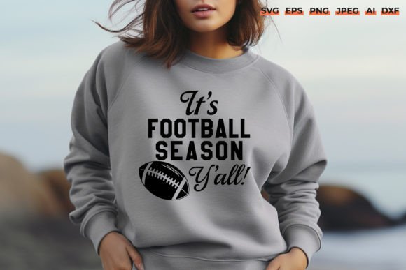 Football Season SVG Cut File for Crafts & Graphics