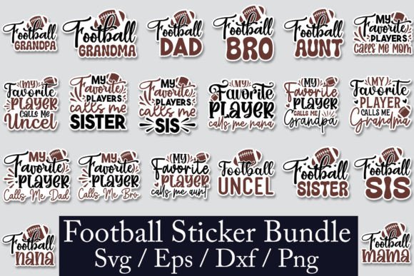 Football Sticker Bundle