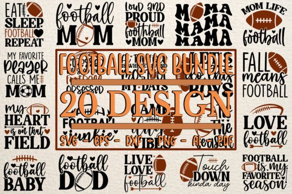 Football SVG Bundle SVG
