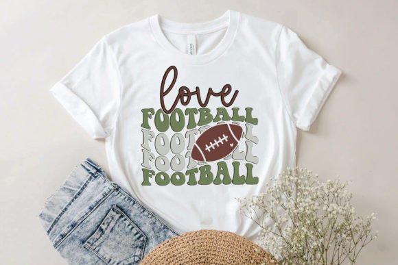 LOVE FOOTBALL SVG: Graphics for Crafts & Content Publishing