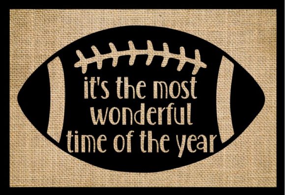 Most Wonderful Time of the Year Football