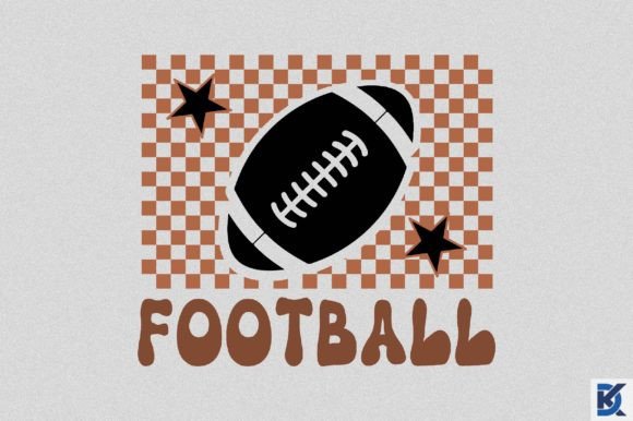 Retro Football Svg: Graphics for Crafts & Branding